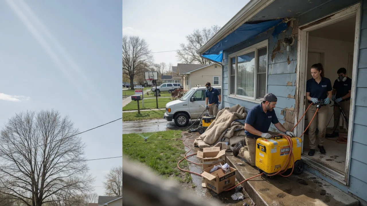 Basement Flood Cleanup in Hermann, MO near me